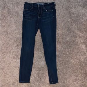 AR High Rise Jegging Dark Wash